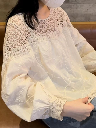 شومیز خامه دوزی عروسکی