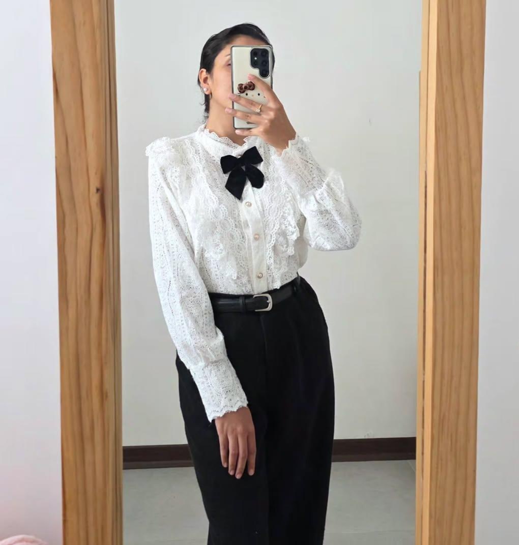 شومیز پاپیونی🎀