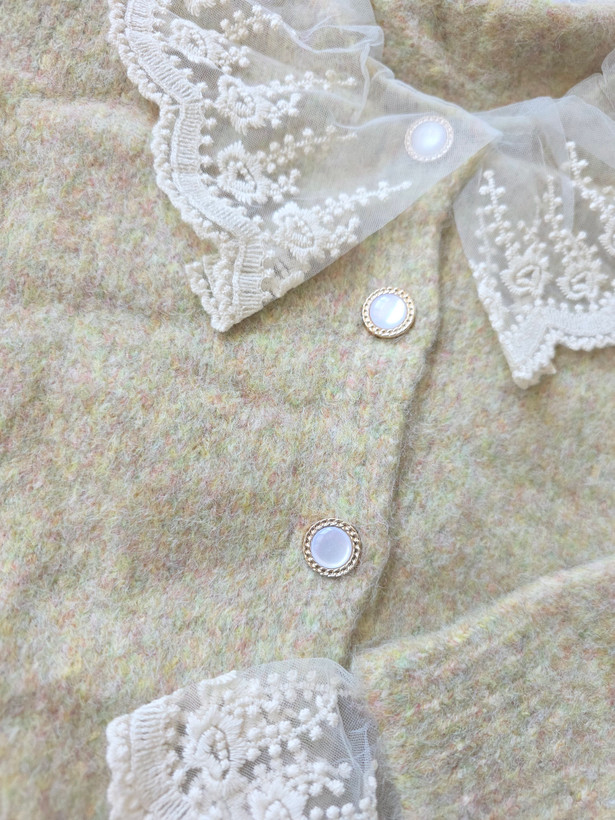 ژاکت بافت آستین گیپور